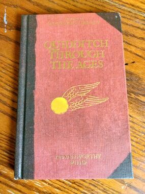 Hogwarts Library, Quiditch Through The Ages, Hardcover by Kennilworthy Whisp